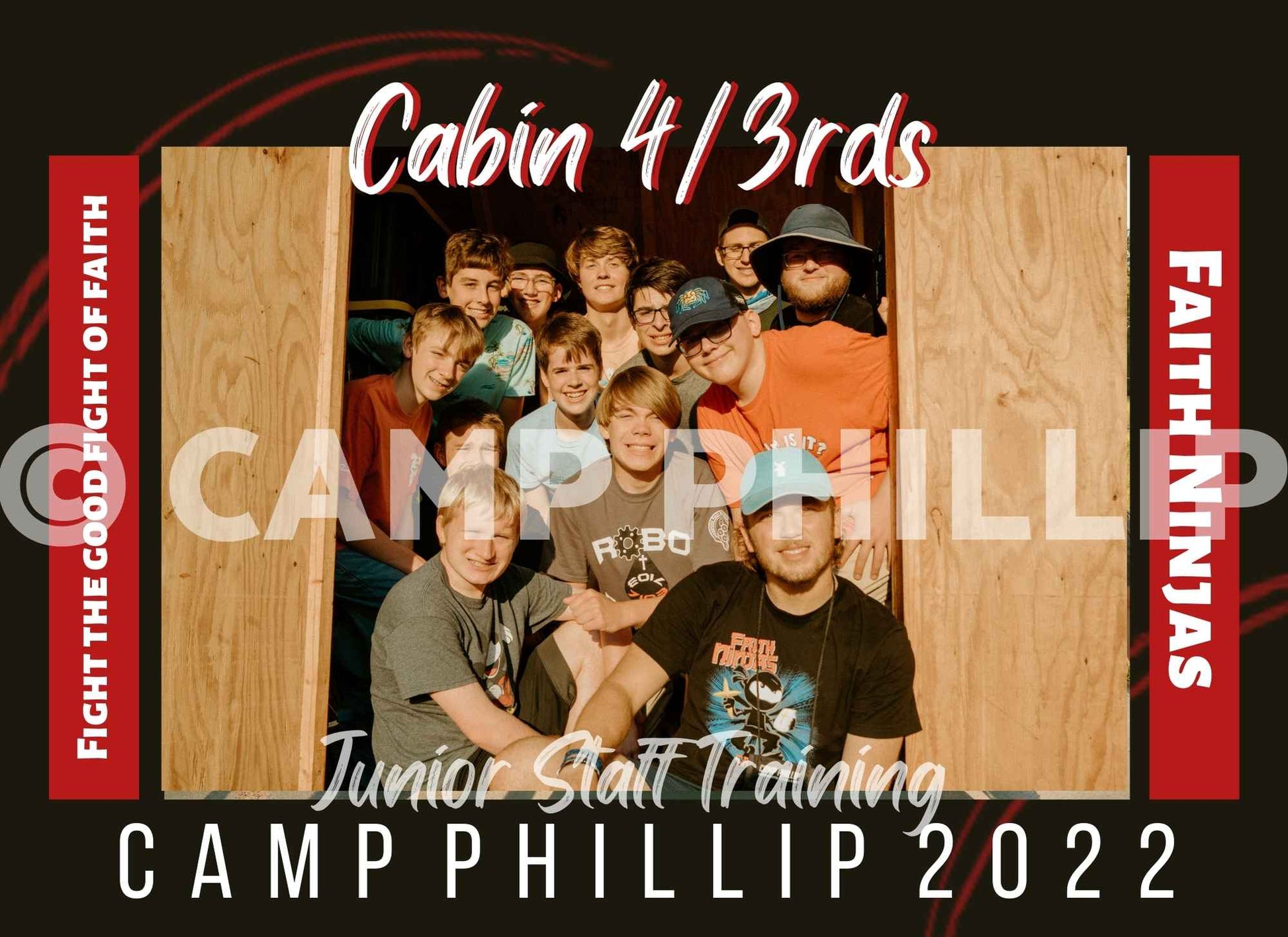 Junior Staff Training Cabin Photo 2022